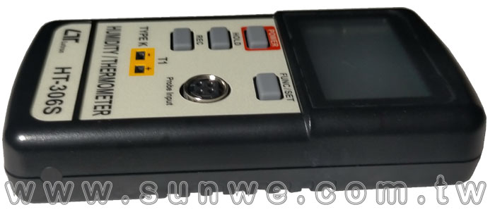 HT-306S 溫溼度計-上偉科技www.sunwe.com.tw