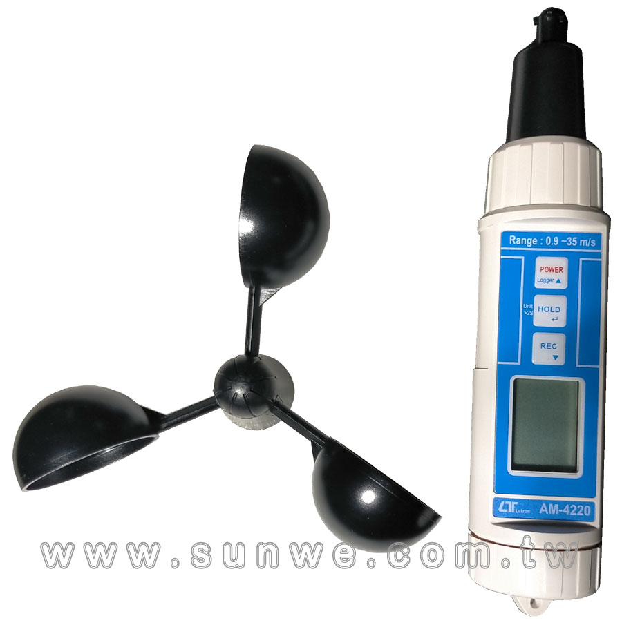 AM-4220 杯式型風速計-上偉科技www.sunwe.com.tw
