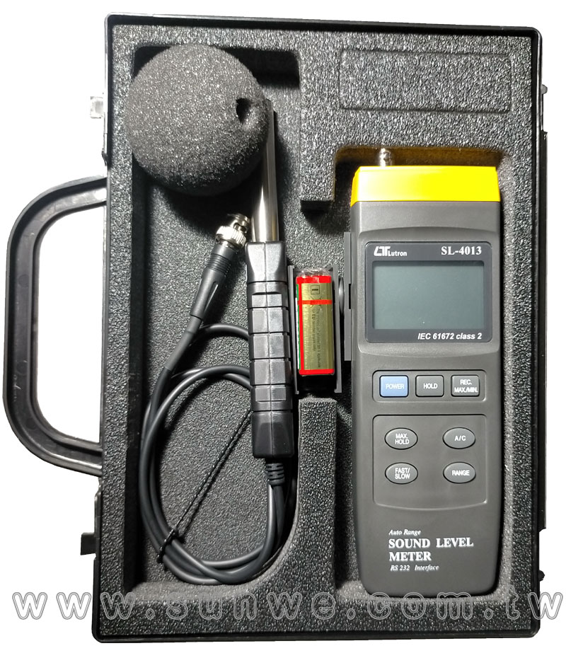 SL-4013 分離式噪音計-上偉科技www.sunwe.com.tw