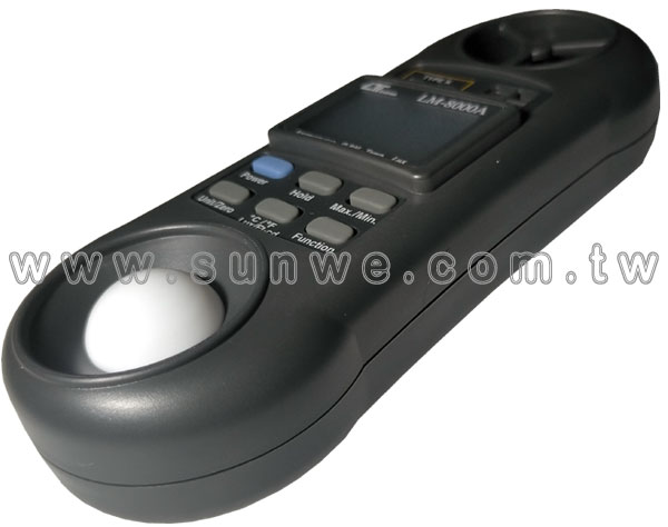 LM-8000 風速、照度、溫溼度計-上偉科技www.sunwe.com.tw