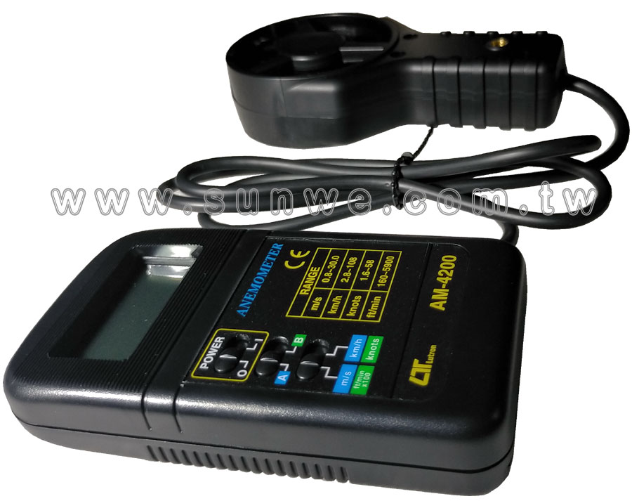 AM-4200 迷你型風速計-上偉科技www.sunwe.com.tw