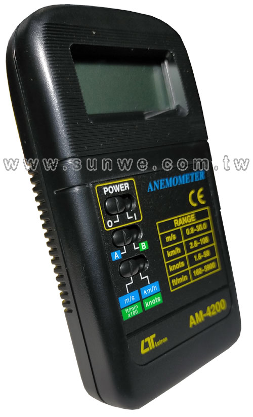 AM-4200 迷你型風速計-上偉科技www.sunwe.com.tw