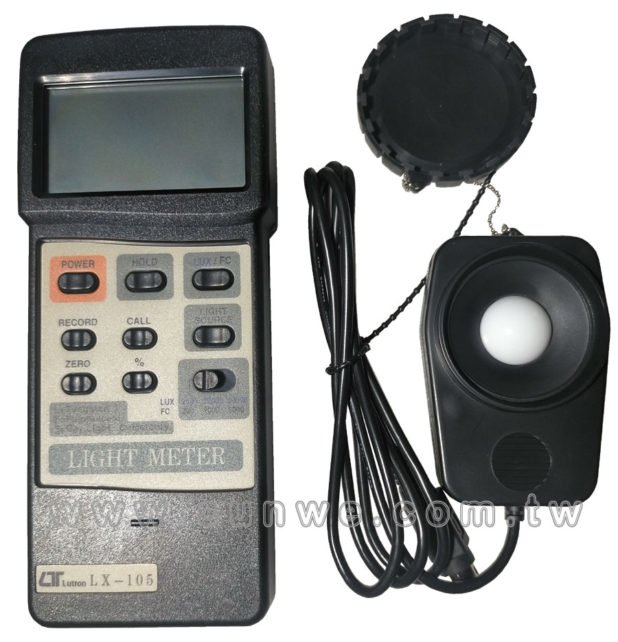 LX-105 智慧型照度計-上偉科技www.sunwe.com.tw