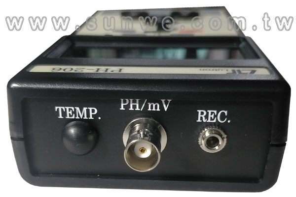 PH-206 專業型酸鹼計-上偉科技www.sunwe.com.tw