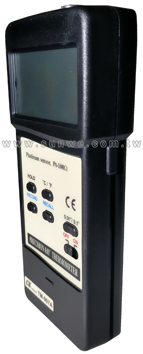 TM-907A 白金電阻溫度計-上偉科技www.sunwe.com.tw