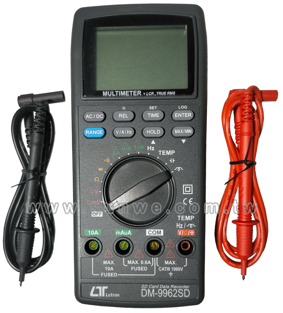 DM-9962SD 記憶式多功能電錶-上偉科技www.sunwe.com.tw