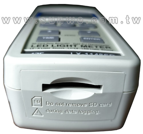 LX-1148SD 記憶式 LED 照度/溫度計-上偉科技www.sunwe.com.tw