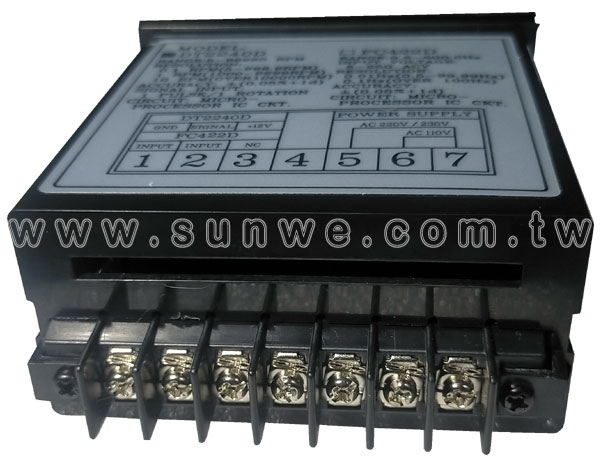 DT-2240D 盤面式轉速計,PX-01近接開關-上偉科技www.sunwe.com.tw