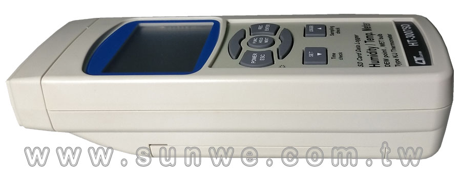 HT-3007SD 記憶式溫溼度/溫度計-上偉科技www.sunwe.com.tw