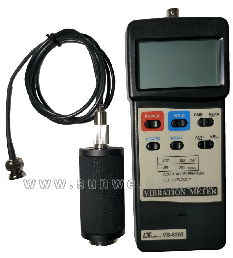 VB-8202 振動計-上偉科技www.sunwe.com.tw