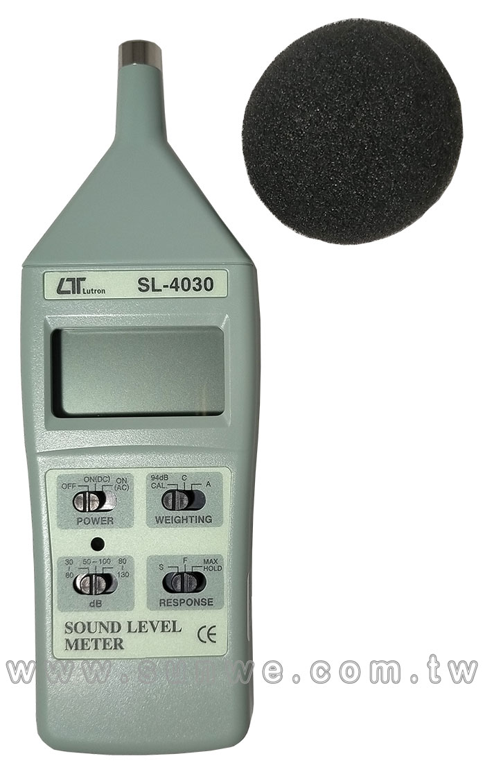 SL-4030 噪音計-上偉科技www.sunwe.com.tw