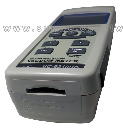 VC-9210SD 記憶式真空壓力計-上偉科技www.sunwe.com.tw