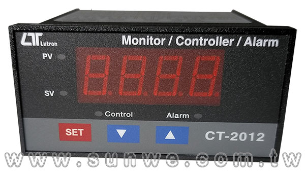 CT-2012 設定顯示錶-上偉科技www.sunwe.com.tw