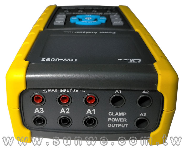 DW-6093 三相電力分析儀-上偉科技www.sunwe.com.tw