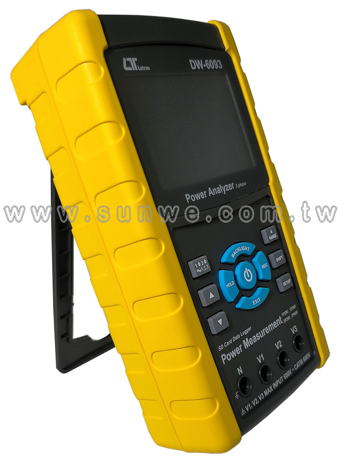 DW-6093 三相電力分析儀-上偉科技www.sunwe.com.tw