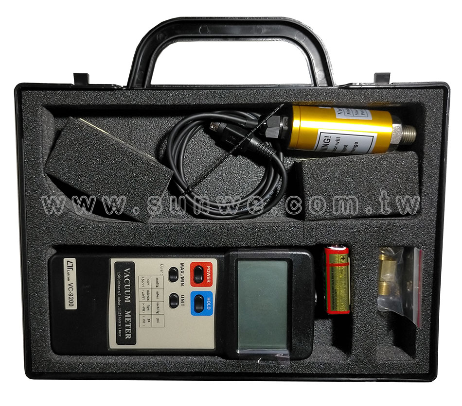 VC-9200 真空壓力計-上偉科技www.sunwe.com.tw