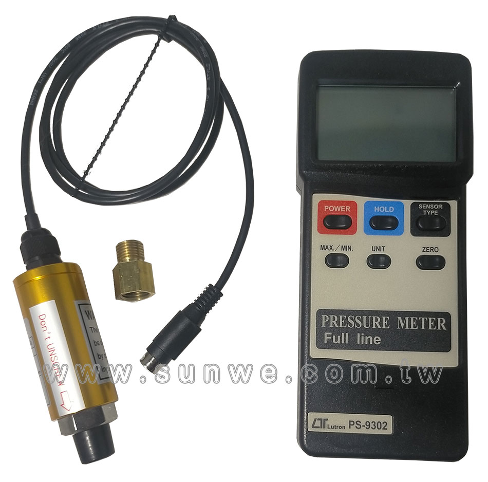 PS-9302 多功能壓力計-上偉科技www.sunwe.com.tw