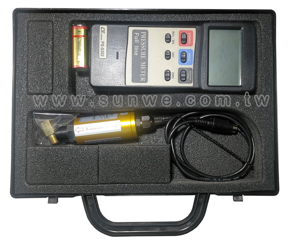 PS-9302 多功能壓力計-上偉科技www.sunwe.com.tw