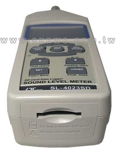 SL-4023SD 記憶式噪音計-上偉科技www.sunwe.com.tw