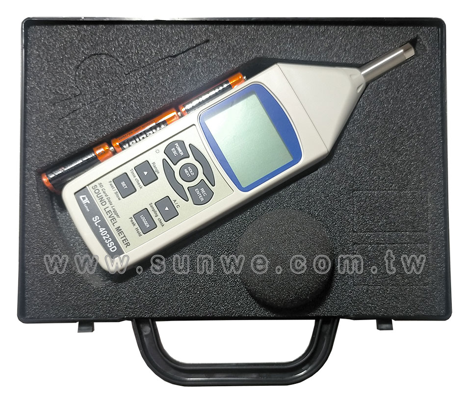SL-4023SD 記憶式噪音計-上偉科技www.sunwe.com.tw
