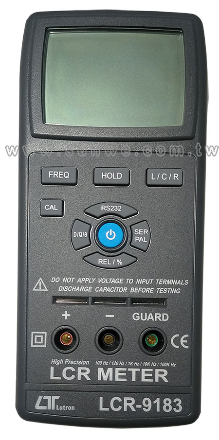 LCR-9183 專業型LCR錶-上偉科技www.sunwe.com.tw