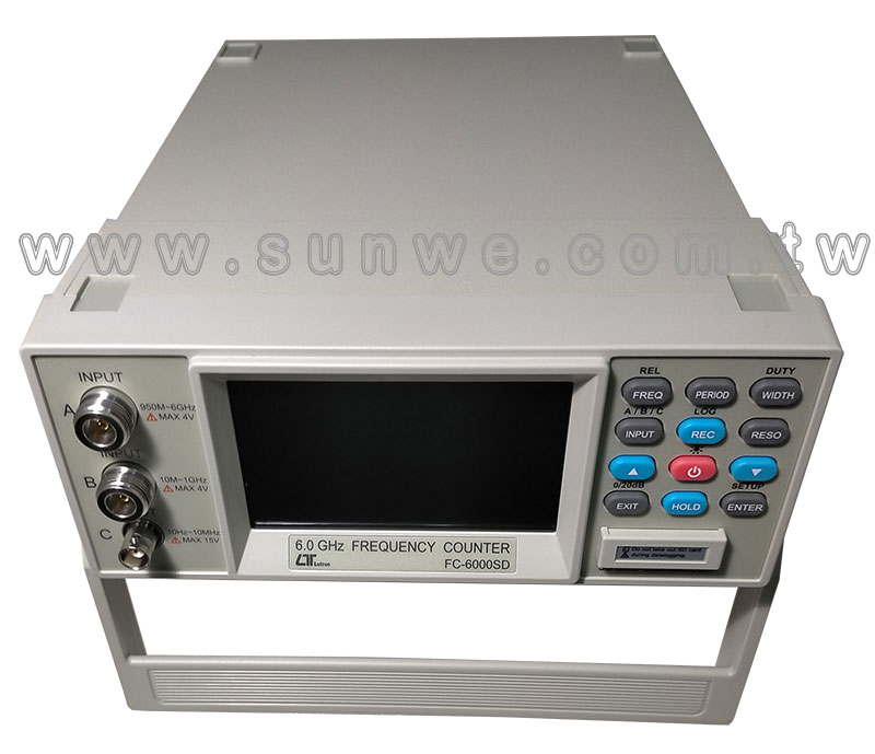FC-6000SD 桌上型計頻器-上偉科技www.sunwe.com.tw