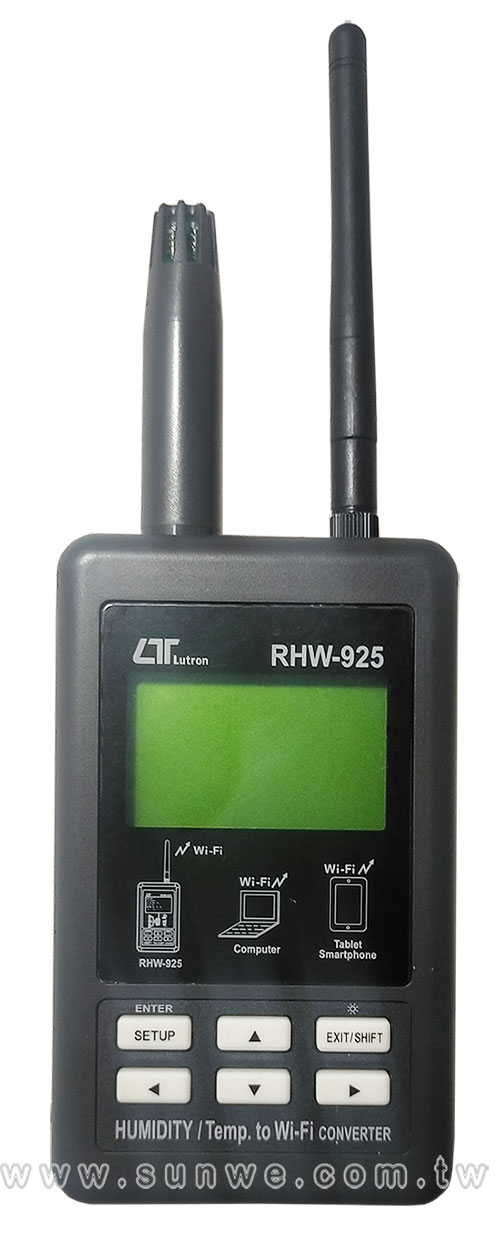 RHW-925 無線 Wi-Fi 溫溼度計-上偉科技www.sunwe.com.tw