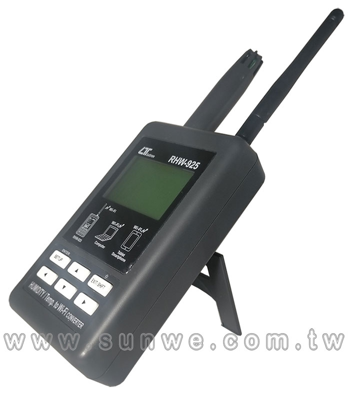 RHW-925 無線 Wi-Fi 溫溼度計-上偉科技www.sunwe.com.tw