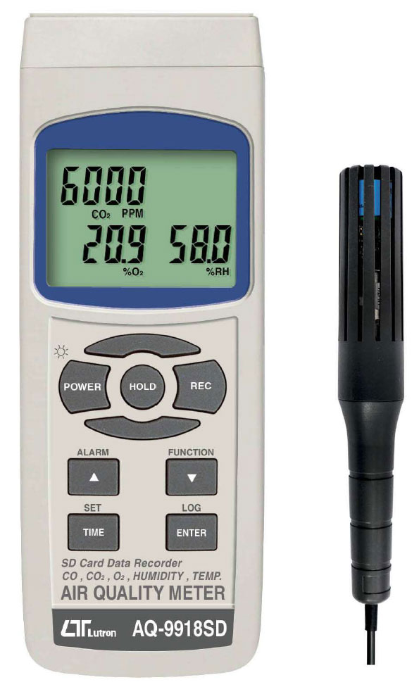 AQ-9918SD 記憶式空氣品質測量儀-上偉科技www.sunwe.com.tw
