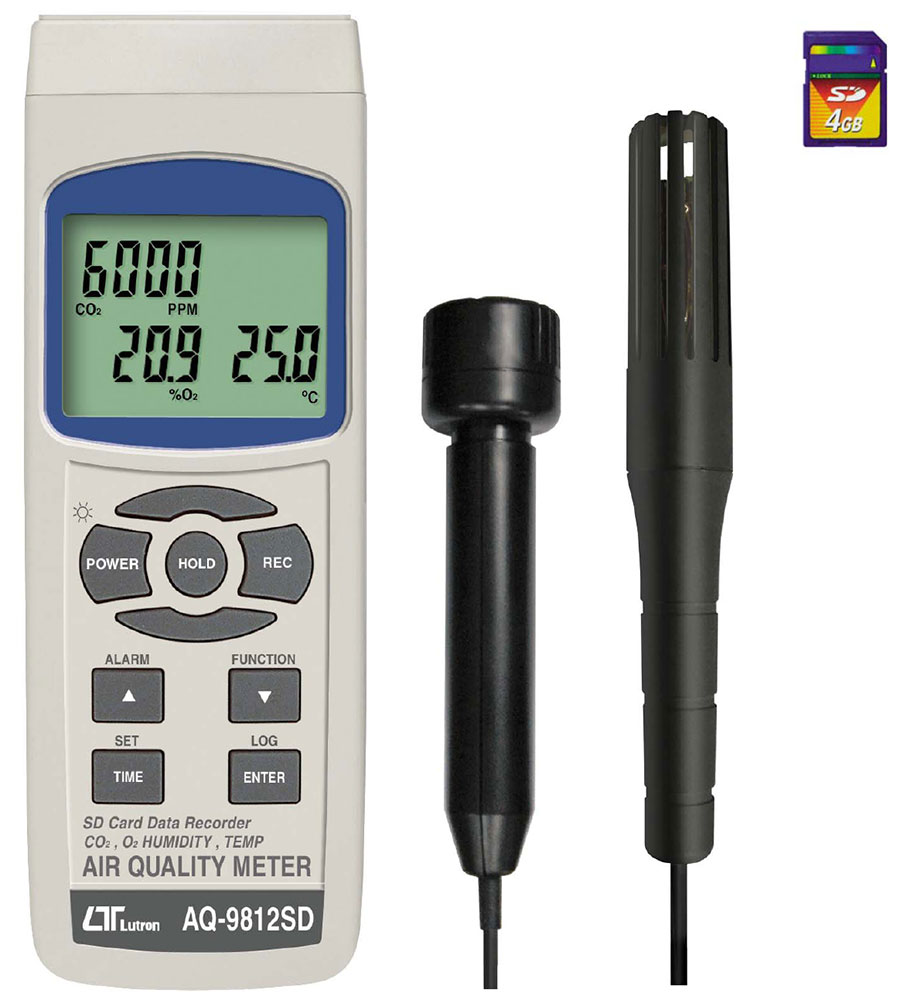 AQ-9812SD 記憶式空氣品質測量儀-上偉科技www.sunwe.com.tw