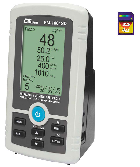 PM-1064SD 記憶式空氣品質分析儀-上偉科技www.sunwe.com.tw
