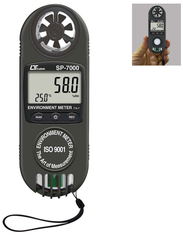 SP-7000 7合1環境測量計-上偉科技www.sunwe.com.tw