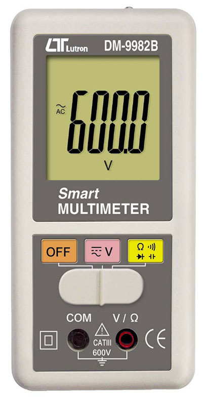 DM-9982B 智慧萬用電錶-上偉科技www.sunwe.com.tw