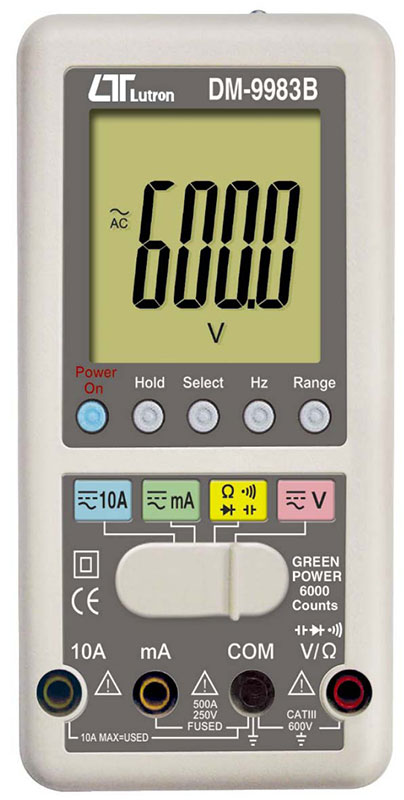 DM-9983B 智慧萬用電錶-上偉科技www.sunwe.com.tw