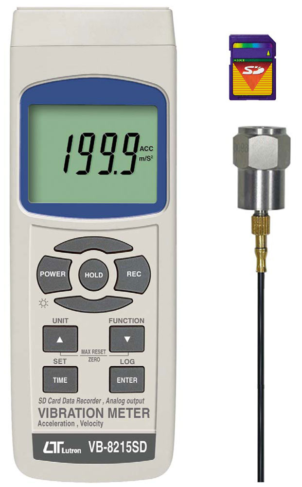 VB-8215SD 記憶式振動計-上偉科技www.sunwe.com.tw