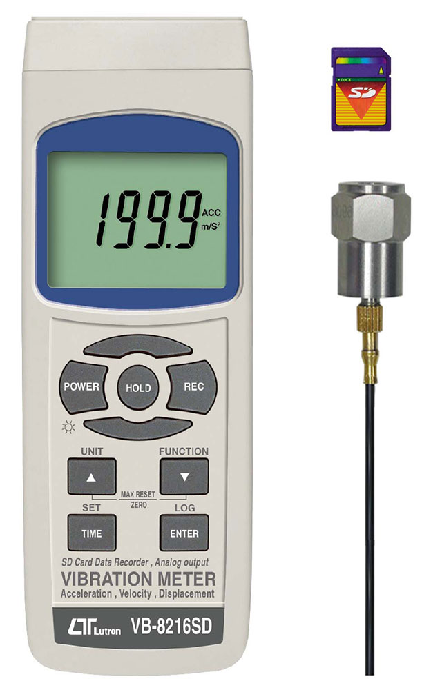 VB-8216SD 記憶式振動計-上偉科技www.sunwe.com.tw