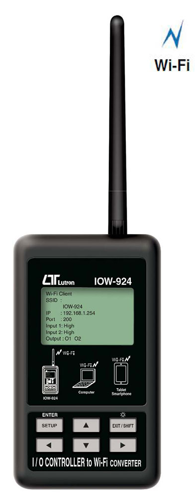IOW-924 I/O 控制器至 Wi-Fi 轉換器-上偉科技www.sunwe.com.tw