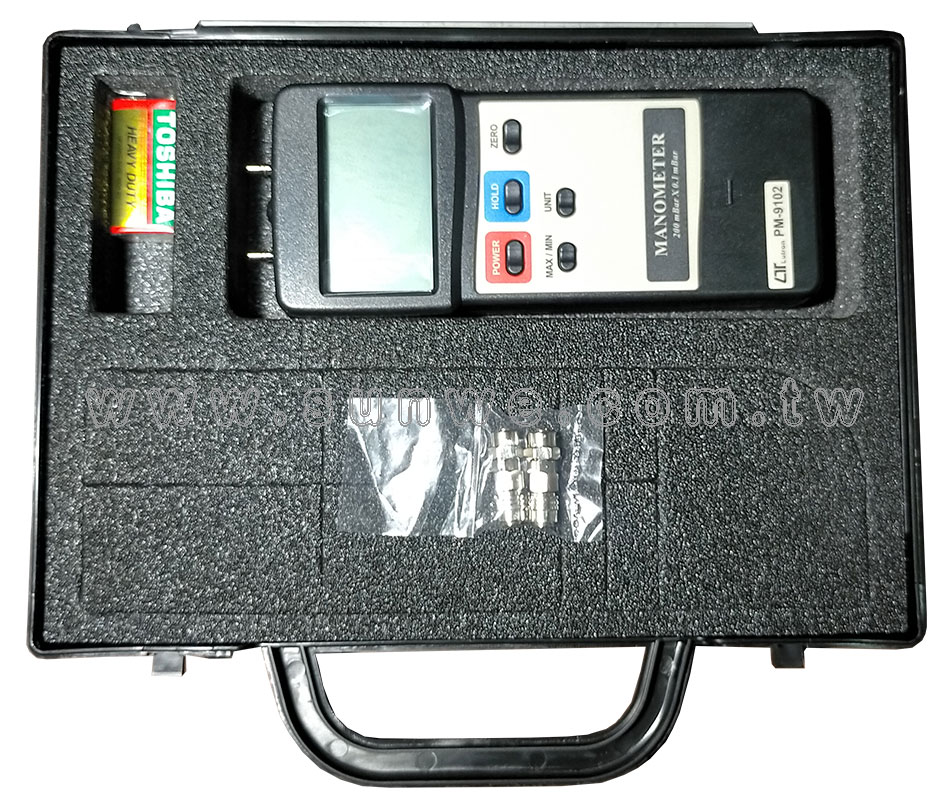 PM-9102 壓力/差壓計-上偉科技www.sunwe.com.tw