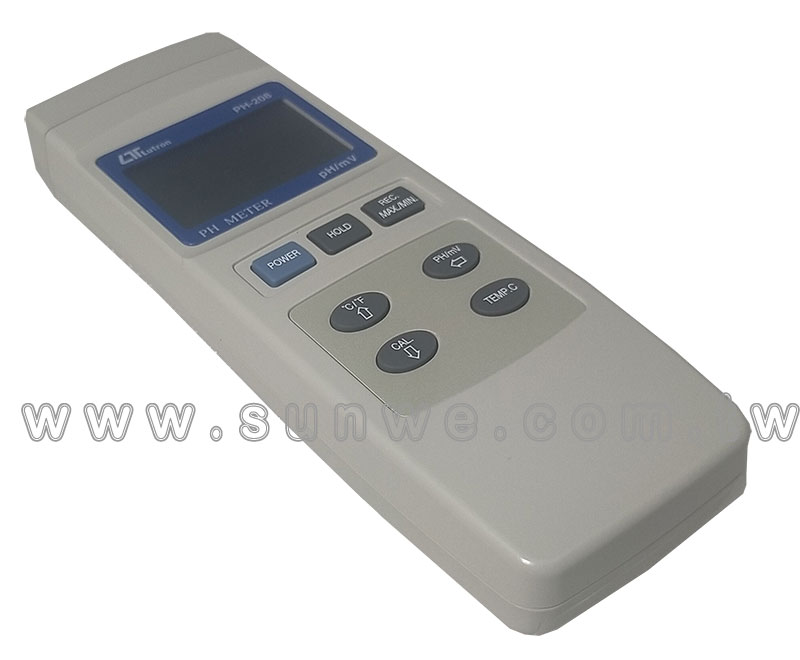 PH-208 酸鹼計-上偉科技www.sunwe.com.tw