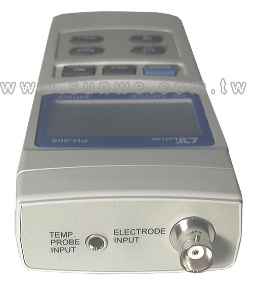 PH-208 酸鹼計-上偉科技www.sunwe.com.tw