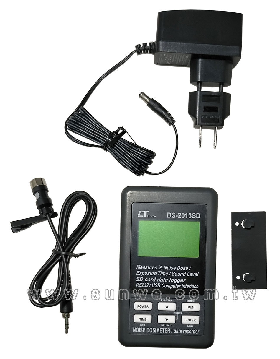DS-2013SD 噪音劑量計-上偉科技www.sunwe.com.tw