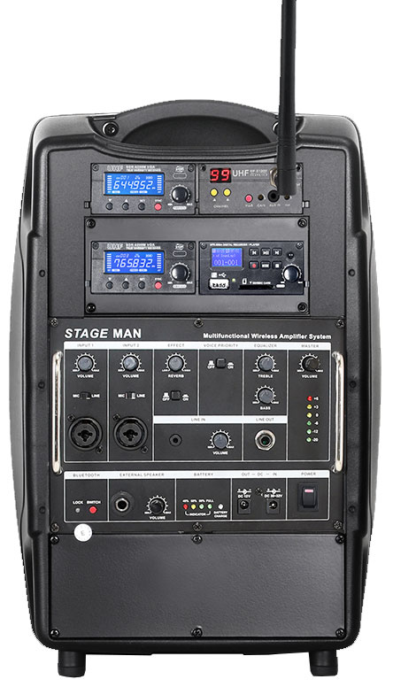 STAGE MAN 多功能無線擴音機-上偉科技www.sunwe.com.tw