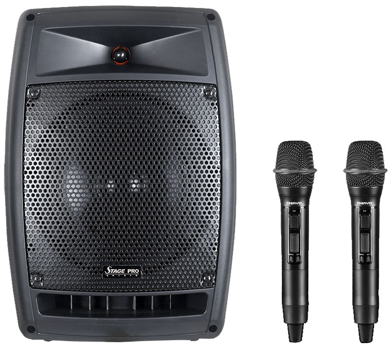 STAGE PRO 手提式多功能無線混音擴音機-上偉科技www.sunwe.com.tw