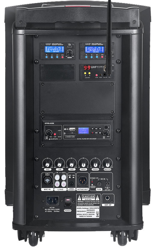 Challenger 1000 可攜式無線擴音機-上偉科技www.sunwe.com.tw
