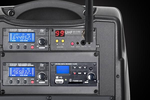 STAGE PRO 手提式多功能無線混音擴音機-上偉科技www.sunwe.com.tw
