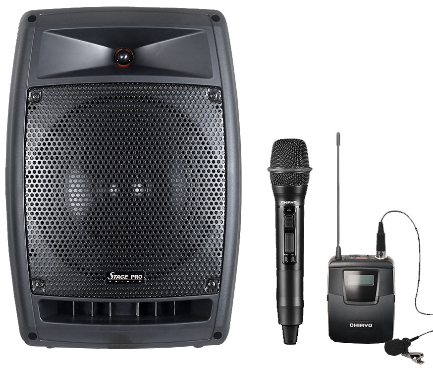 STAGE PRO 手提式多功能無線混音擴音機-上偉科技www.sunwe.com.tw