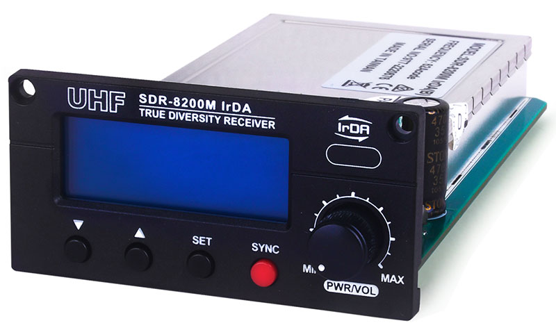 SDR-8200M IrDA UHFVWտӦ۰ʿTҲ-Wwww.sunwe.com.tw