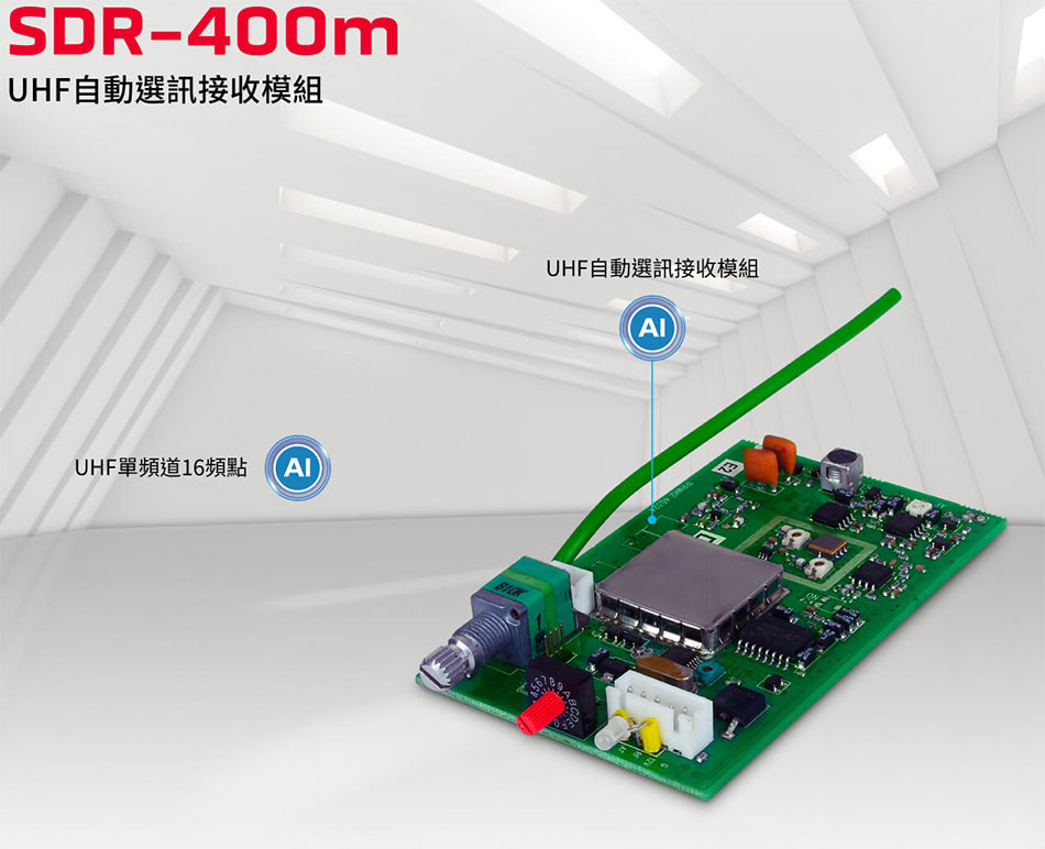 SDR-400m UHF۰ʿTҲ-Wwww.sunwe.com.tw