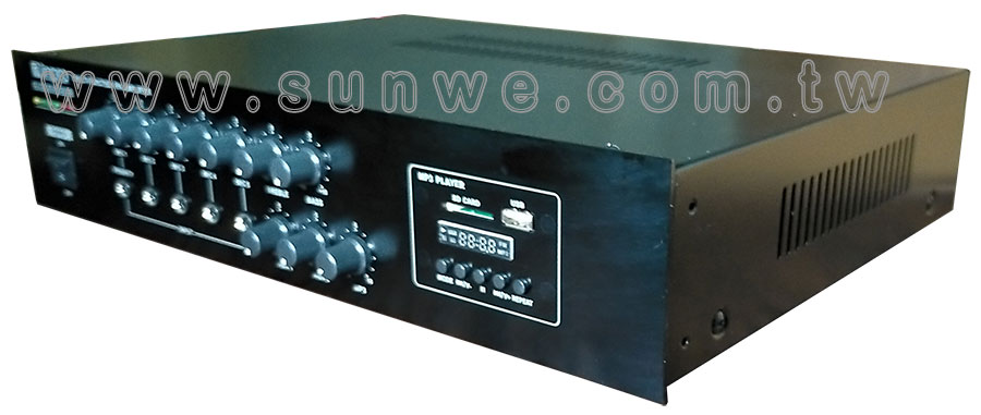 YT-120M 功能型廣播擴音機-上偉科技www.sunwe.com.tw