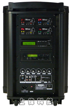 Challenger 1000-U3(16) CHIAYO 多功能模組式手提無線擴音機-UHF 三頻道16頻點/100W輸出功率-可室內戶外使用,可AC / DC電源'適合各種場合使用'使用 Audio-Link連線可適用在1000至5000人的場合,由上偉科技專業銷售'工程安裝'維修服務,洽詢電話02-22267567(代表號)由專人服務